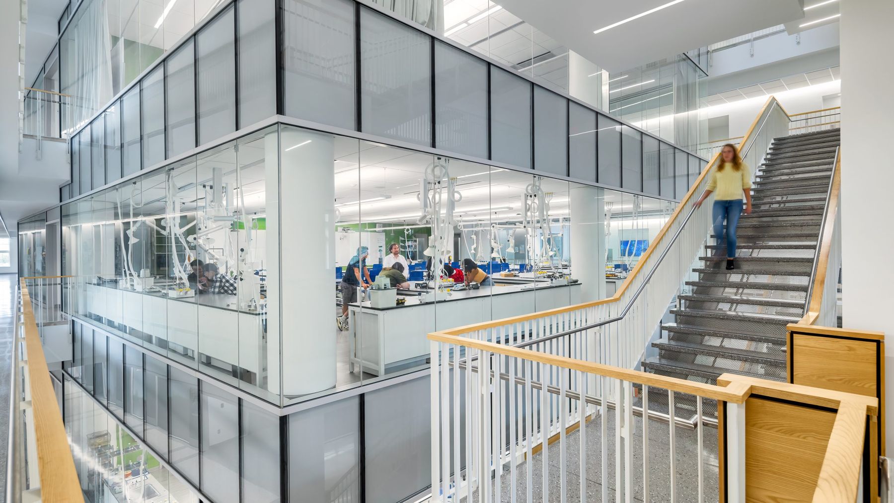 Interior of Margaret A. Cargill Natural Sciences and Health Building