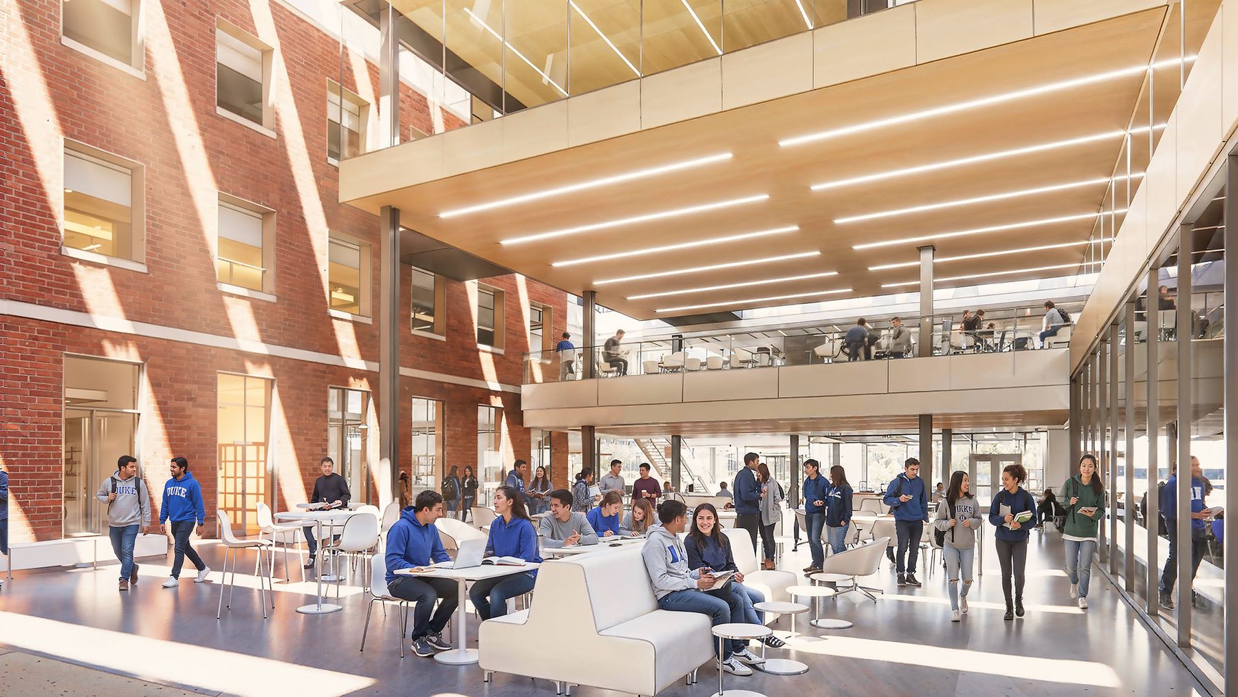 Hudson Hall interior view