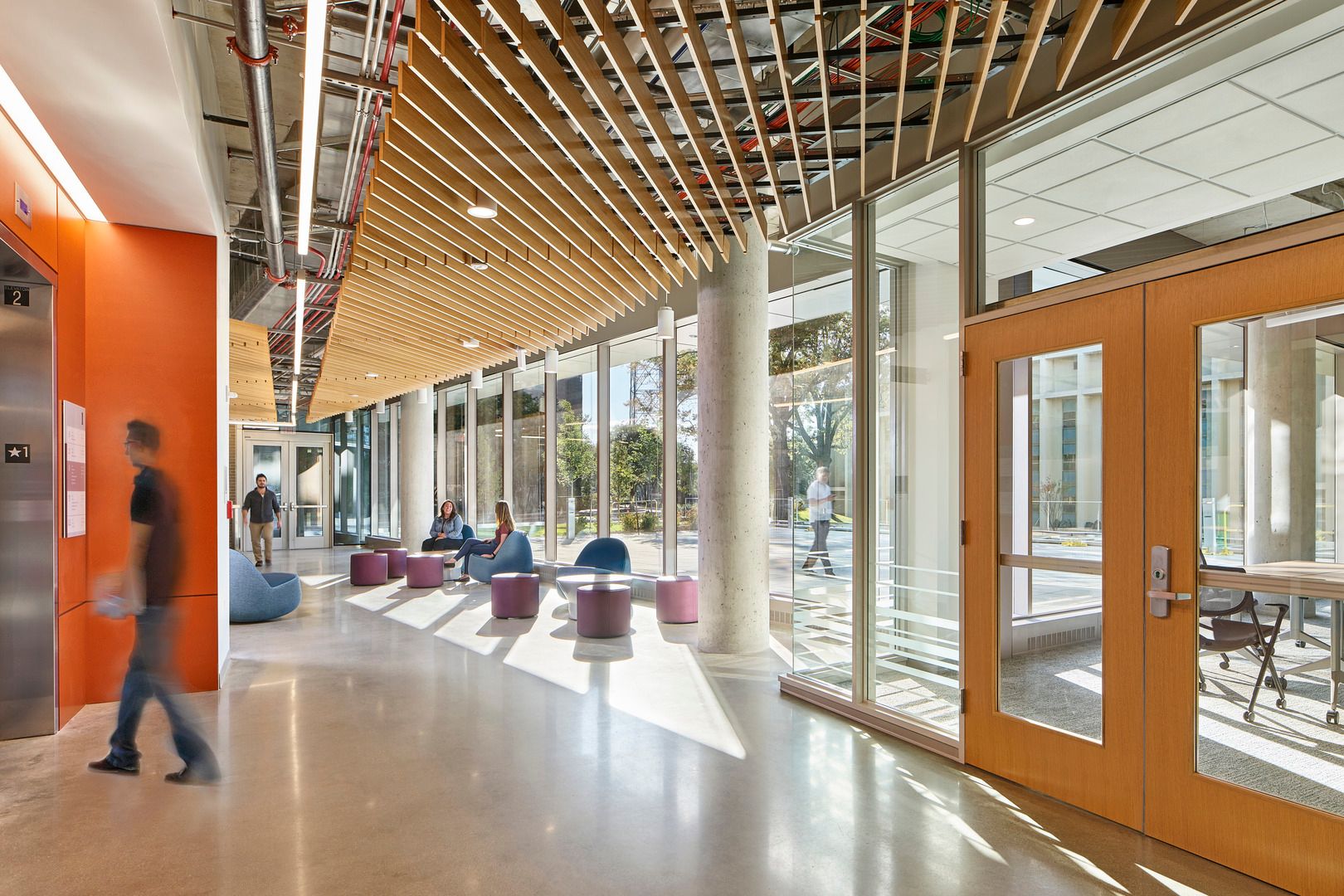 American University Hall of Science lounge