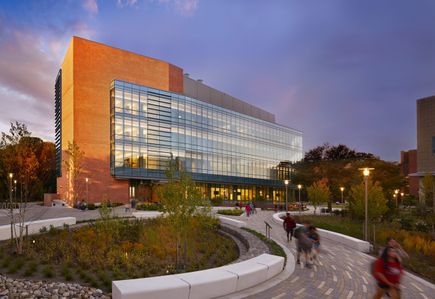Exterior of University of Baltimore Maryland Interdisciplinary Life Sciences Building