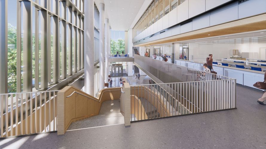 ODU New Biology Building Interior